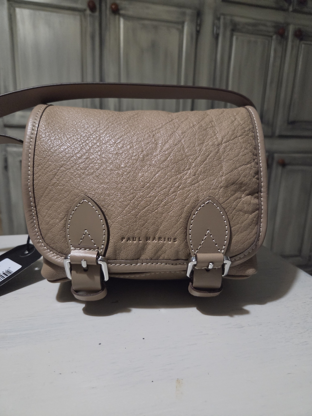 Tan Buffalo Leather Bag